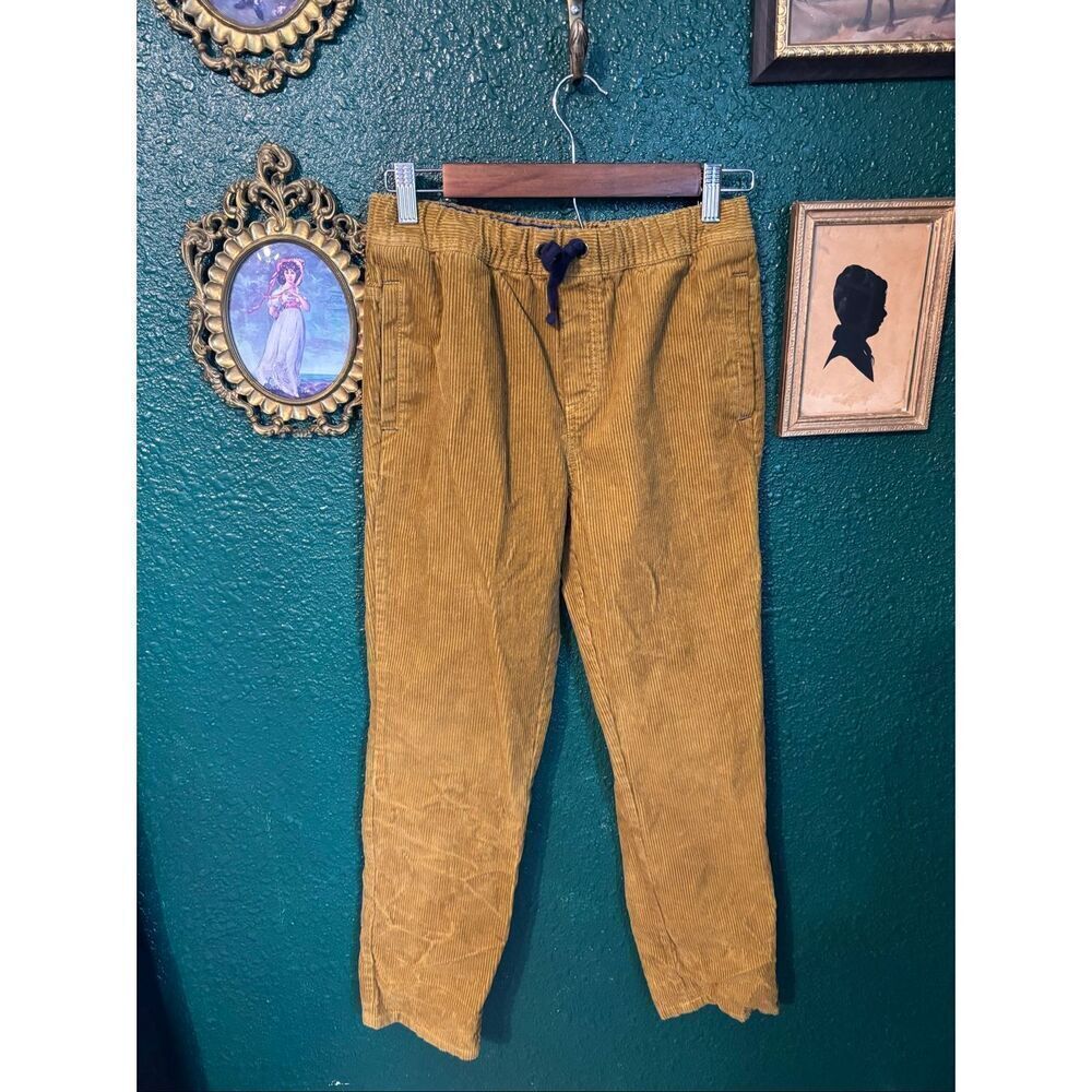 Mini Boden Boys Corded Amber Brown Pants Sz 12Y